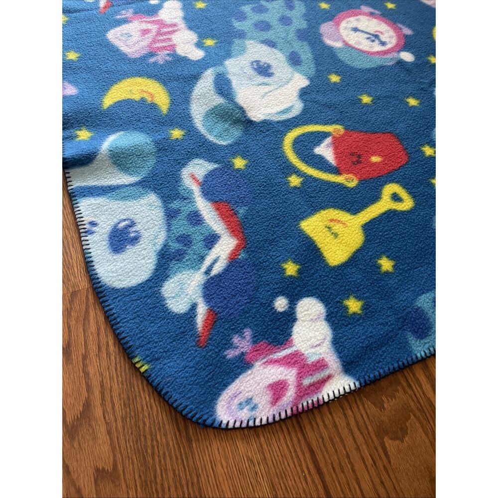 Vintage Blue's Clues Fleece Throw Blanket 58” x 45" Sleepy Time 2001 Viacom - Picture 2 of 5